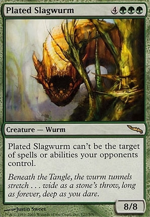 Mirrodin 127: Plated Slagwurm (R)