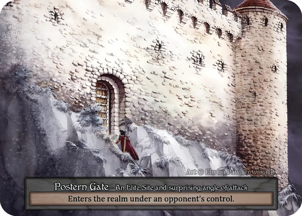 Postern Gate, An Elite Site and surprising angle of attack