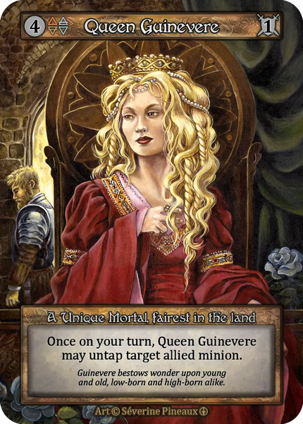 Queen Guinevere, A Unique Mortal, fairest in the land
