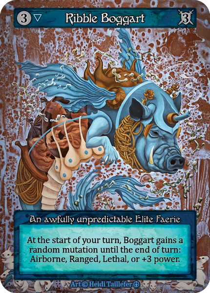 Ribble Boggart, An awfully unpredictable Elite Faerie