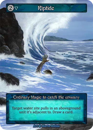 Riptide Ordinary Magic to catch the unwary