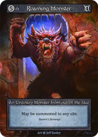 Roaming Monster An Ordinary Monster from out of the blue