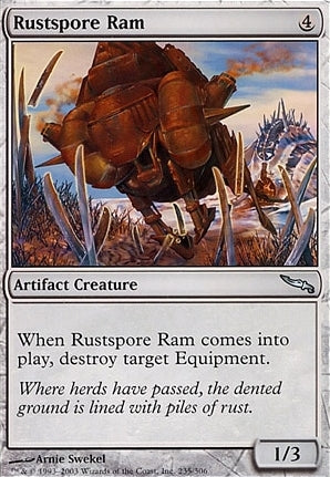 Mirrodin 235: Rustspore Ram (U)