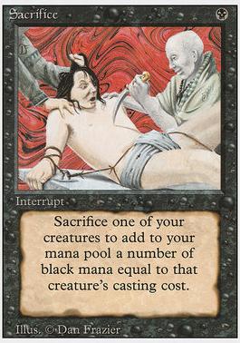 3rd Edition 126: Sacrifice (U)