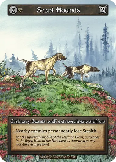 Scent Hounds Ordinary Beasts with extraordinary sniffers