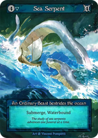 Sea Serpent An Ordinary Beast bestrides the ocean