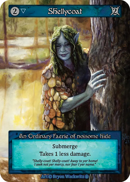 Shellycoat, An Ordinary Faerie of noisome hide