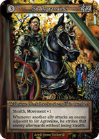 Sir Agravaine, A Unique Mortal seeks strength in numbers