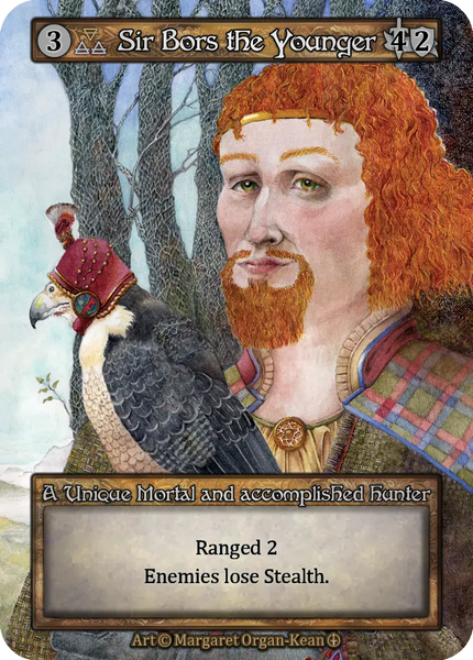 Sir Bors the Younger, A Unique Mortal and accomplished hunter