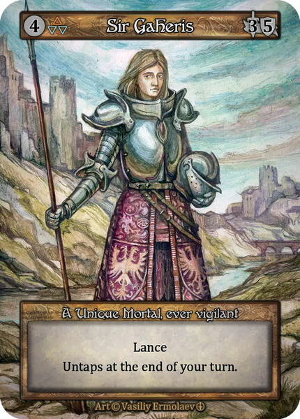 Sir Gaheris, A Unique Mortal, ever vigilant