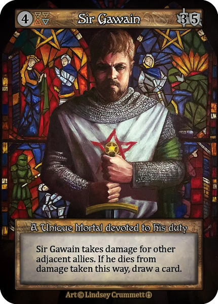 Sir Gawain, A Unique Mortal devoted to his duty