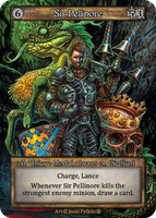 Sir Pellinore, A Unique Mortal, always on the hunt