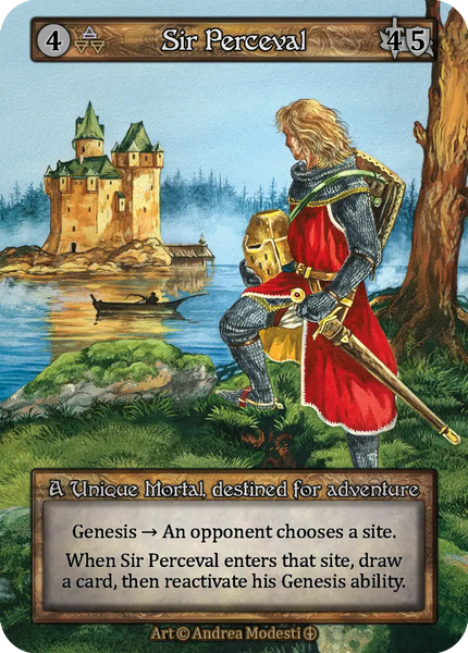 Sir Perceval, A Unique Mortal, destined for adventure