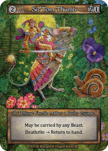 Sir Tom Thumb, A Unique Faerie makes a lucky escape
