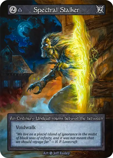 Spectral Stalker An Ordinary Undead roams betwixt the between
