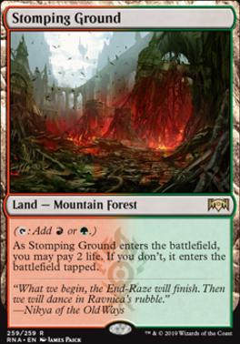 Ravnica Allegiance 259: Stomping Ground (R)