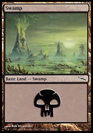 Mirrodin 296: Swamp (C)