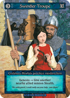 Swindler Troupe, Ordinary Mortals practice misdirection