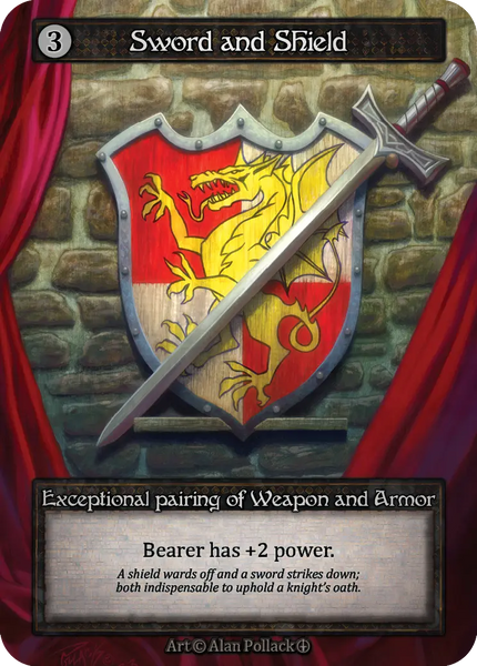 Sword and Shield, Exceptional pairing of Weapon and Armor