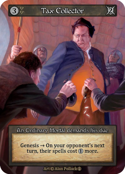 Tax Collector, An Ordinary Mortal demands his due
