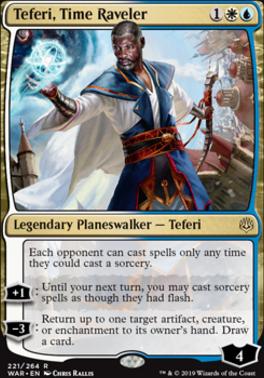 War of the Spark 221: Teferi, Time Raveler (R)