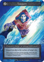 Teleport Ordinary Magic of abrupt relocation