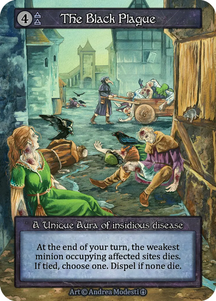 The Black Plague, A Unique Aura of insidious disease