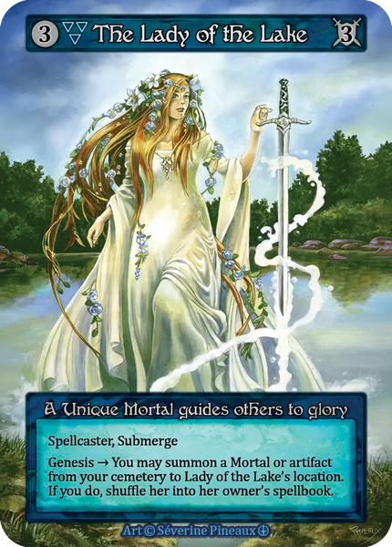 The Lady of the Lake, A Unique Mortal guides others to glory
