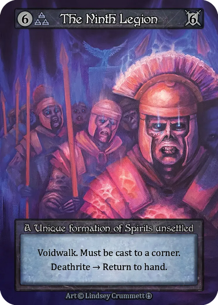 The Ninth Legion, A Unique formation of Spirits unsettled