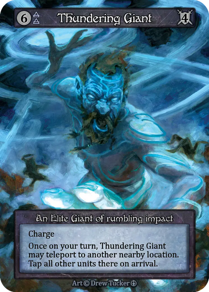 Thundering Giant, An Elite Giant of rumbling impact