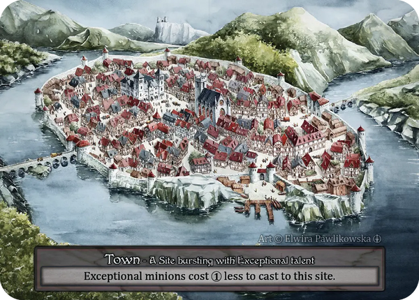 Town, A Site bursting with Exceptional talent