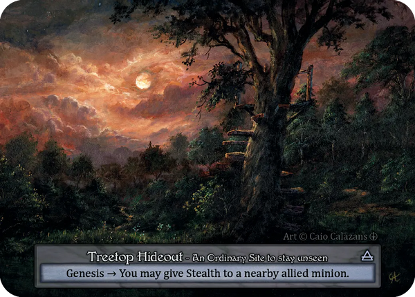 Treetop Hideout, An Ordinary Site to stay unseen