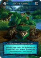 Tufted Turtles Ordinary Beasts with plated pelt
