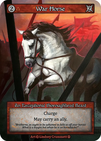 War Horse, An Exceptional thoroughbred Beast