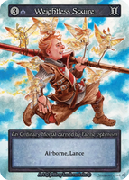 Weightless Squire, An Ordinary Mortal carried by Faerie optimism