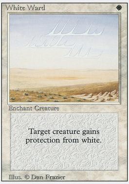 3rd Edition 045: White Ward (U)