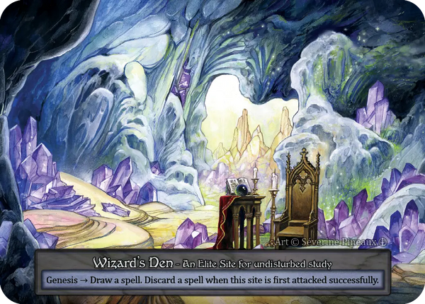 Wizard's Den, An Elite Site for undisturbed study