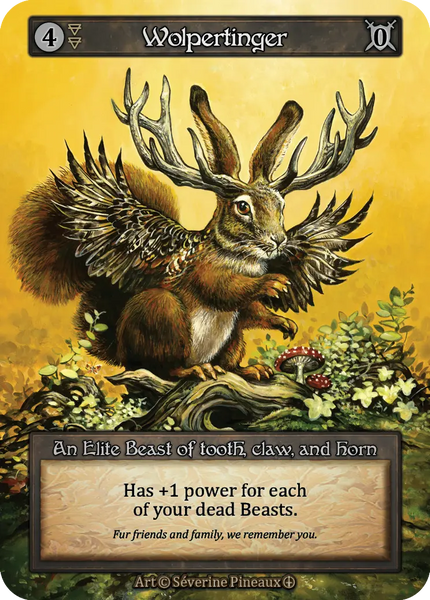 Wolpertinger, An Elite Beast of tooth, claw, and horn