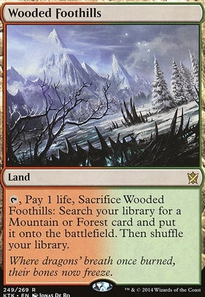 Khans of Tarkir 249: Wooded Foothills (R)