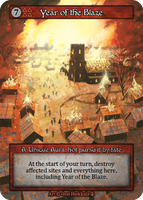 Year of the Blaze, A Unique Aura, hot pursu'd by fate