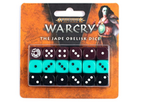 Jade Obelisk Dice Set