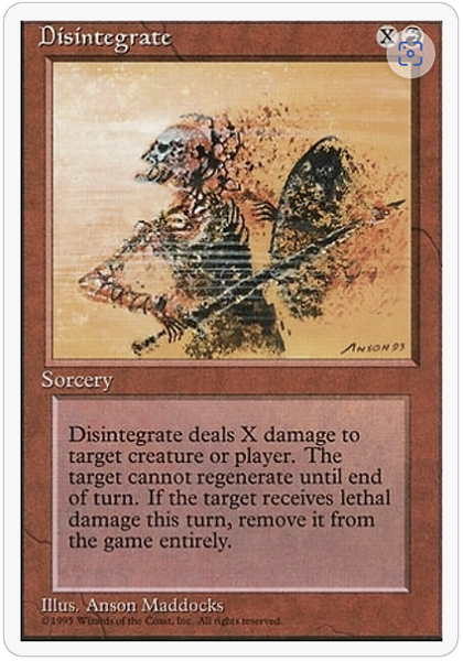 4th Edition (R): Disintegrate