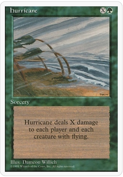 4th Edition (G): Hurricane