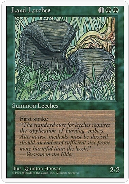 4th Edition (G): Land Leeches