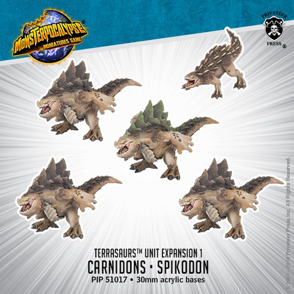 Terrasaurs Unit: Carnidons & Spikodon