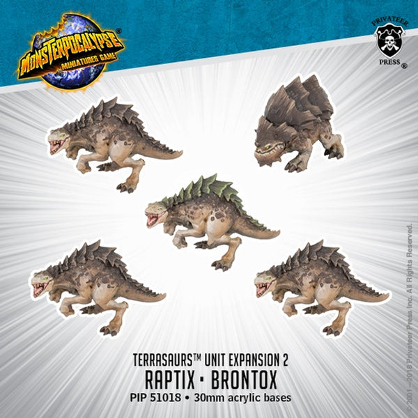 Terrasaurs Unit: Raptix & Brontox