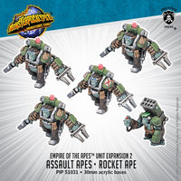 Empire of the Apes Unit: Assault Apes & Rocket Ape