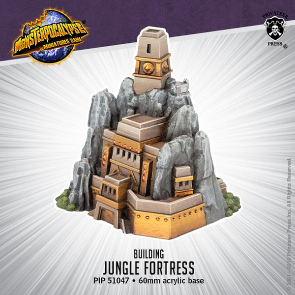 Monsterpocalypse Building - Jungle Fortress