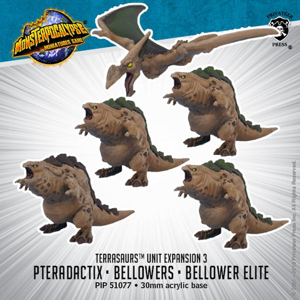 Terrasaurs Units: Bellowers & Pteradactix