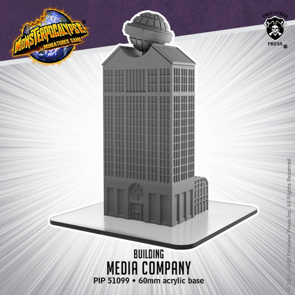 Monsterpocalypse Building: Media Company Building